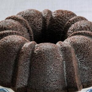 Black Chocolate Rum Cake